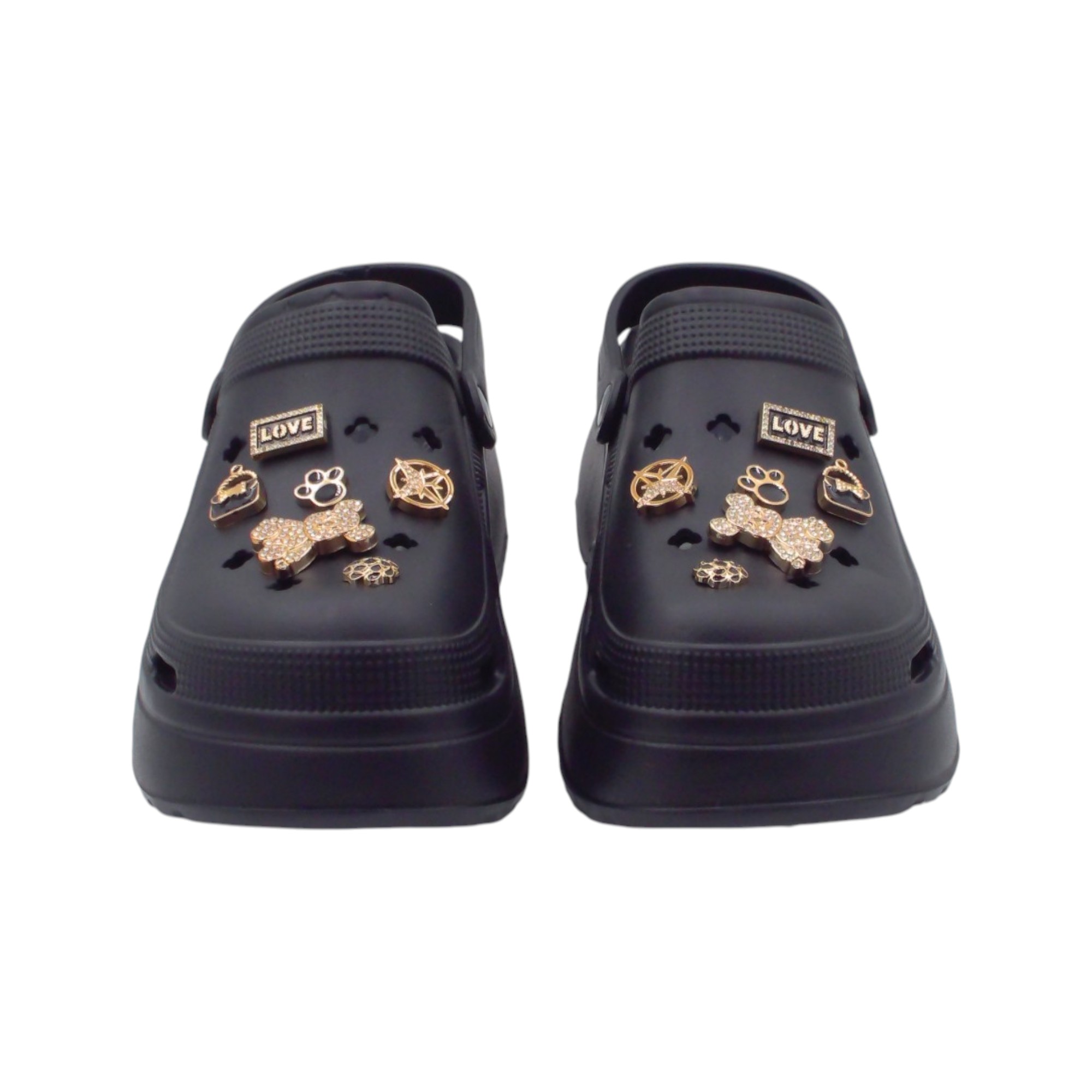 SANDALE PER FEMRA KU110-BLACK           