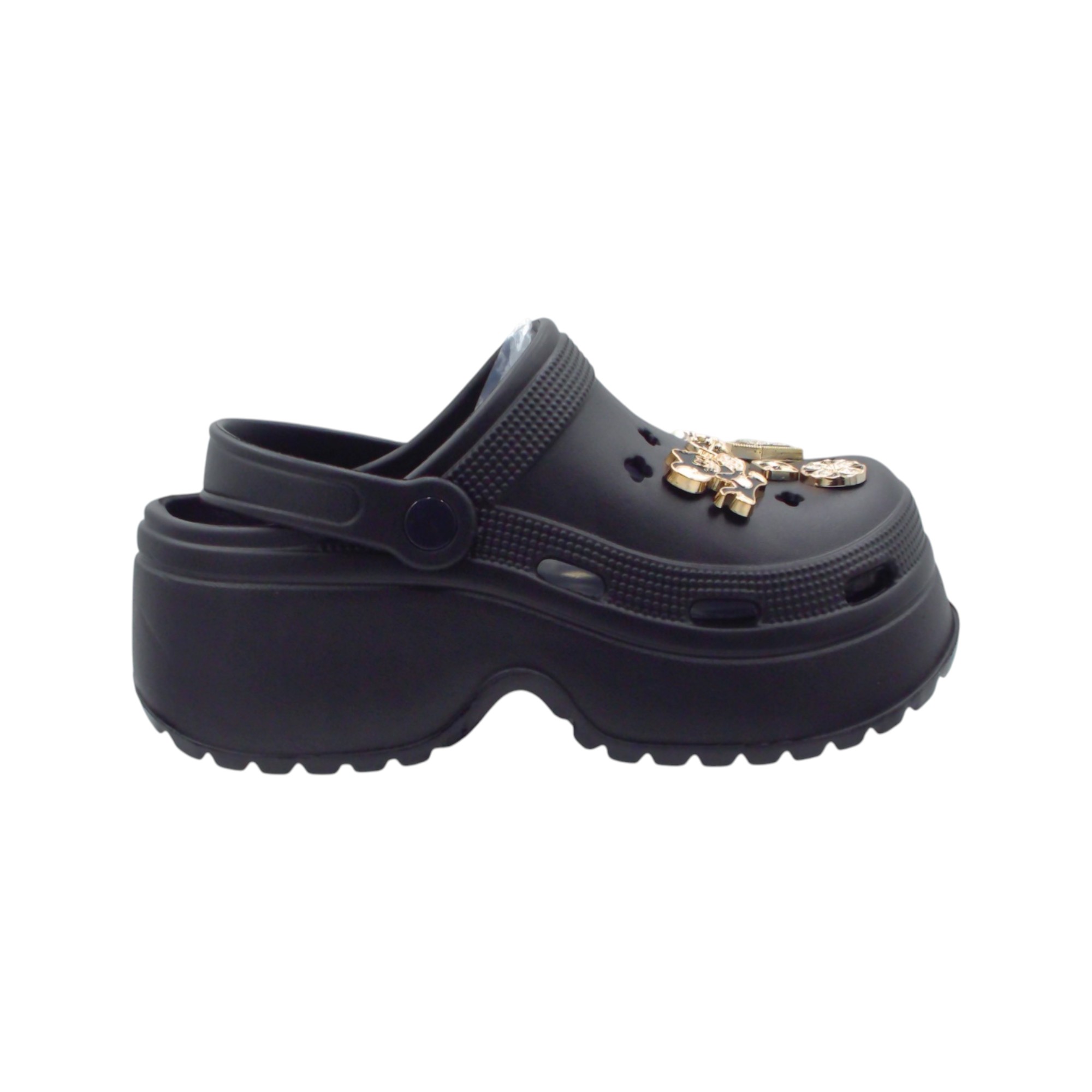 SANDALE PER FEMRA KU001-BLACK           