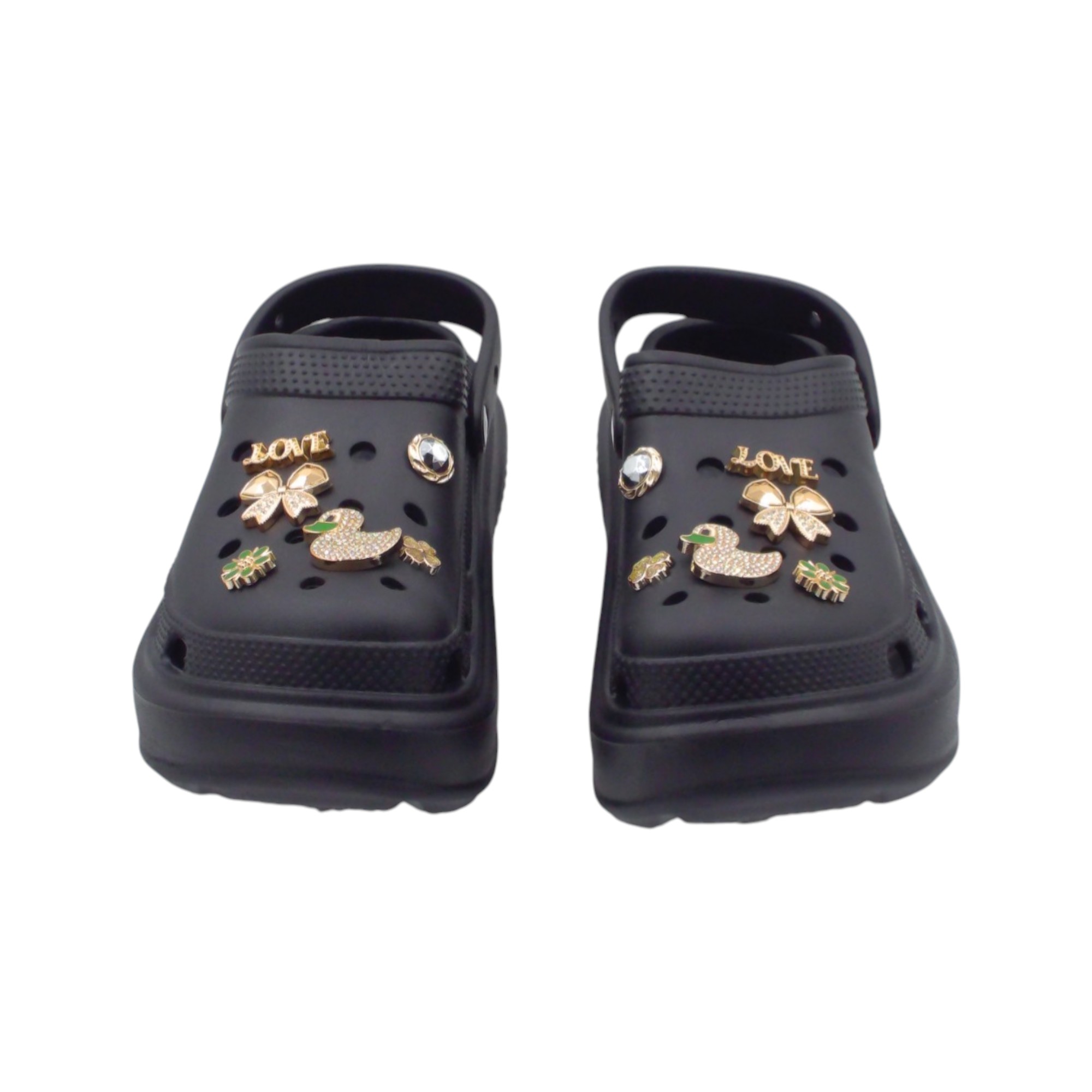 SANDALE PER FEMRA KU007-BLACK           