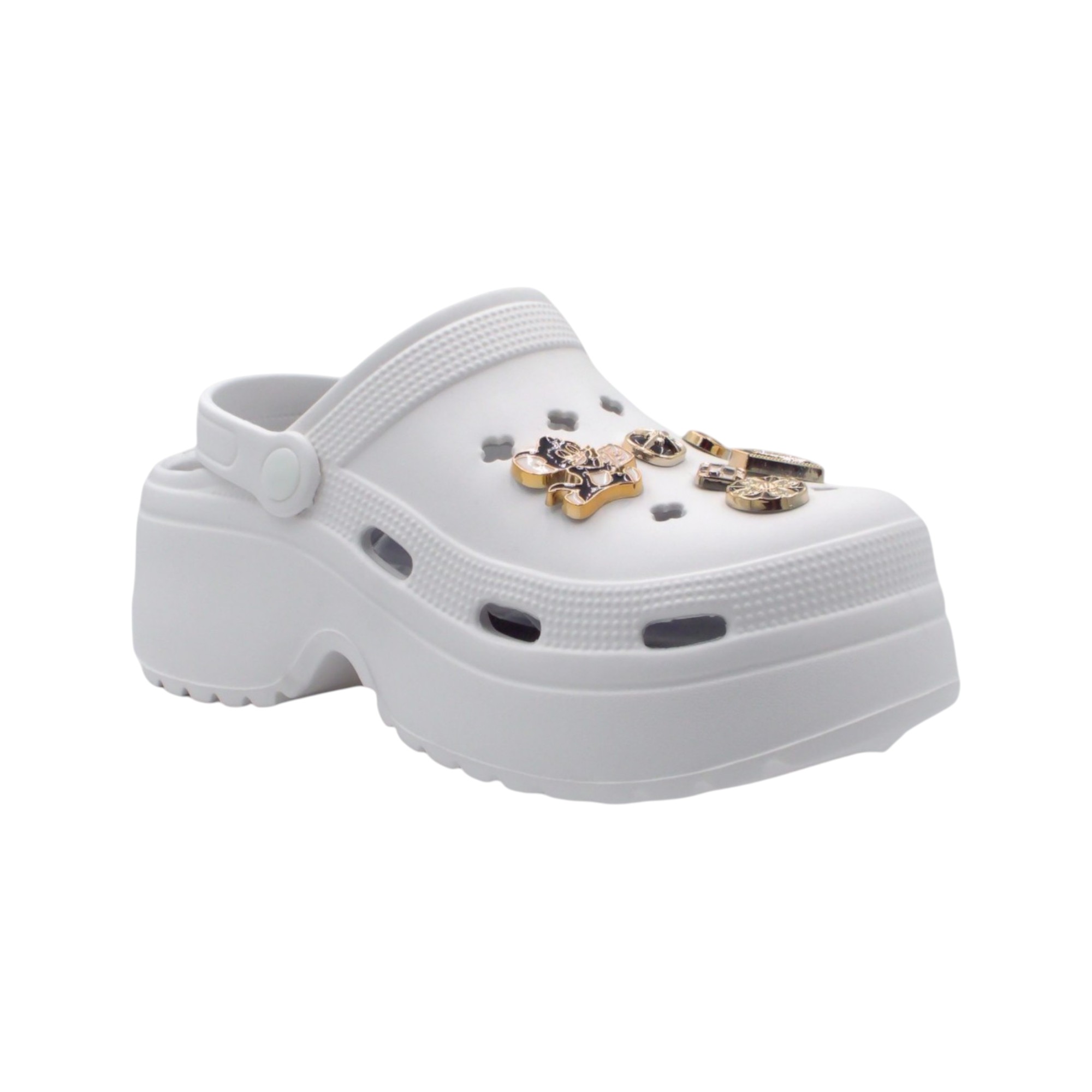 SANDALE PER FEMRA KU001-WHITE           