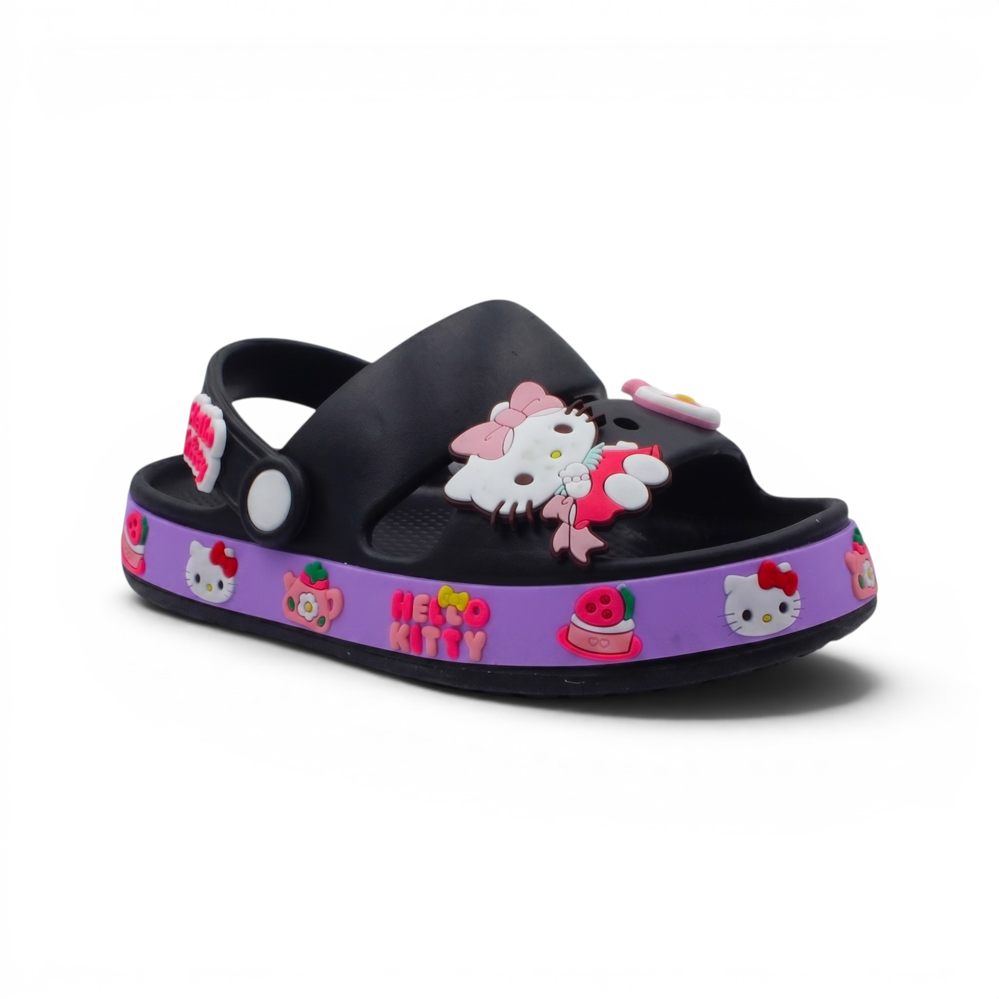 SANDALE PER FEMIJE 6081KT-BLACK         