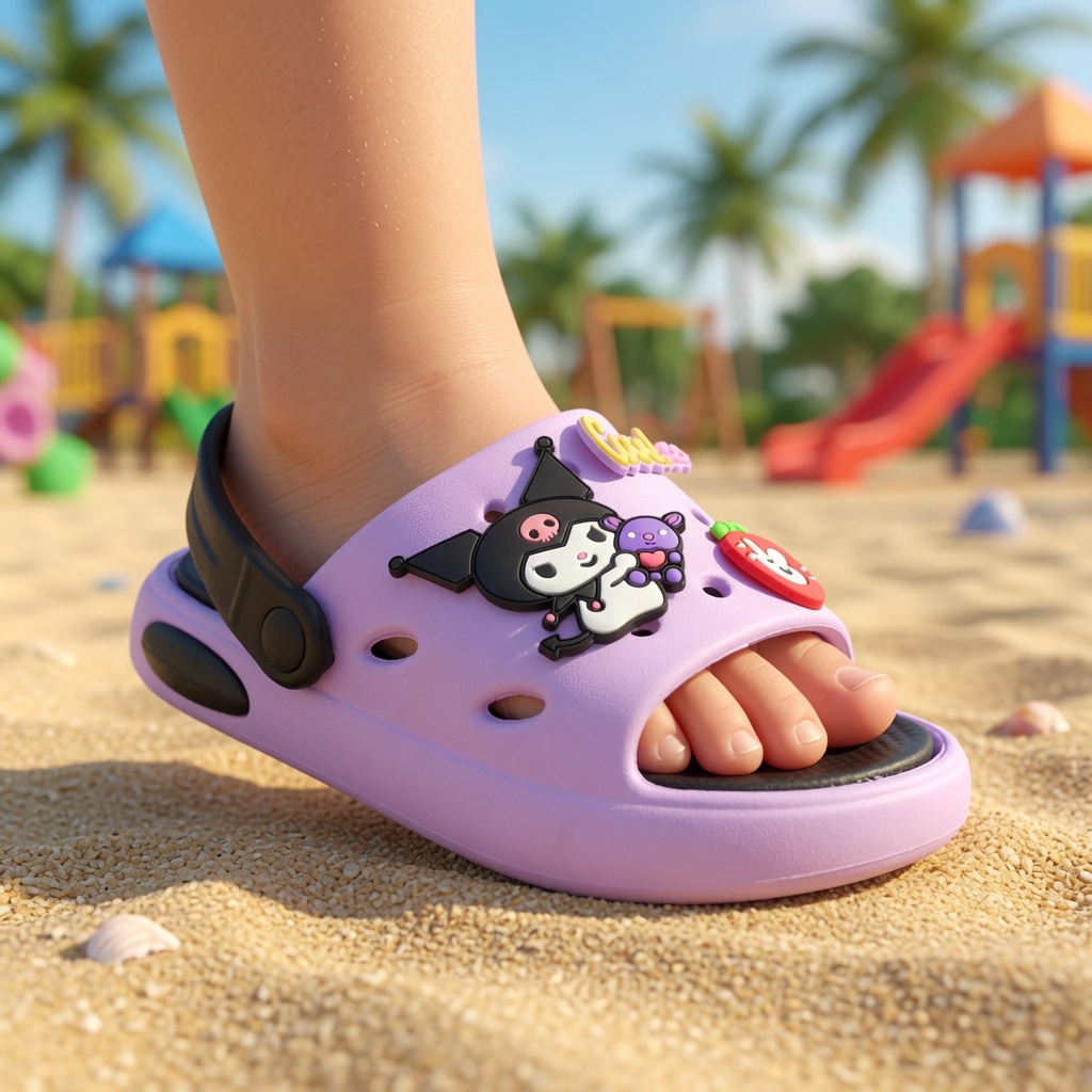 SANDALE PER FEMIJE A18-PURPLE           