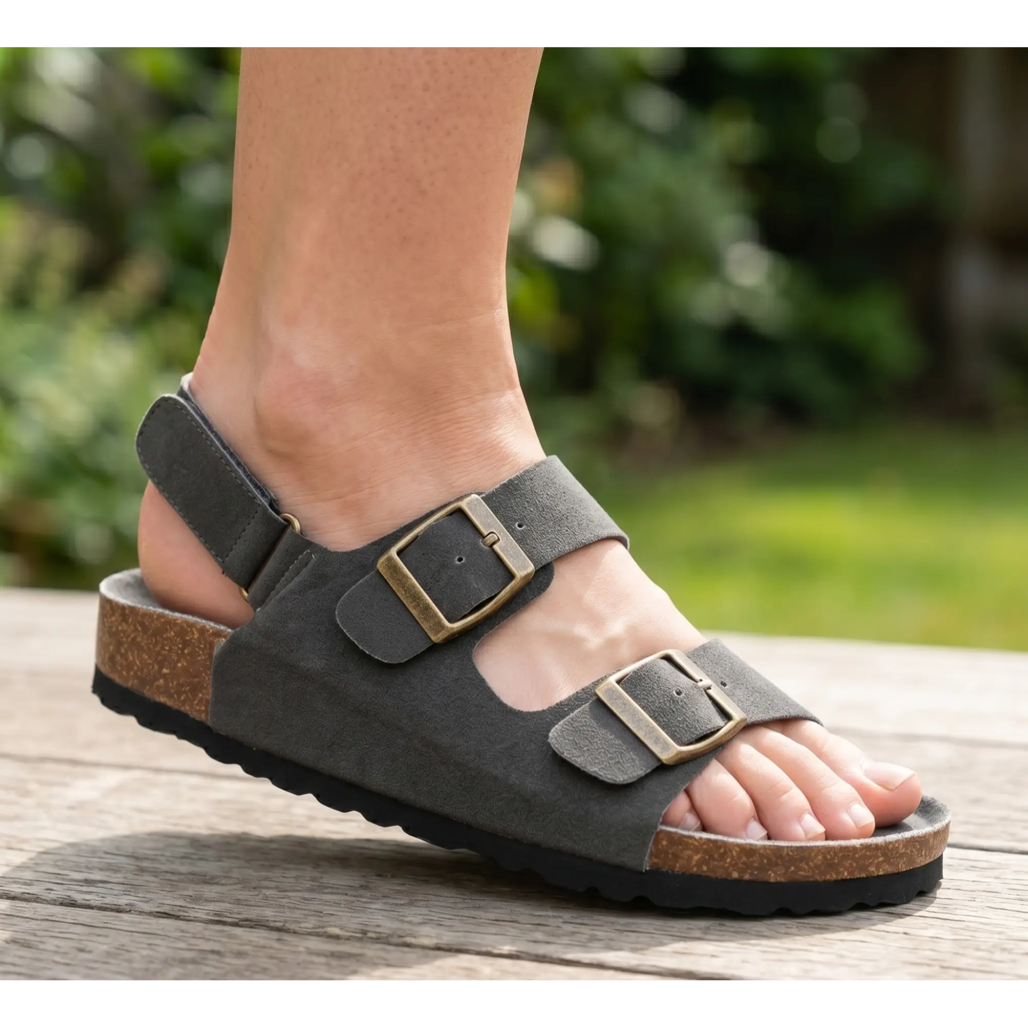 SANDALE PER FEMRA D149-8 GREY           
