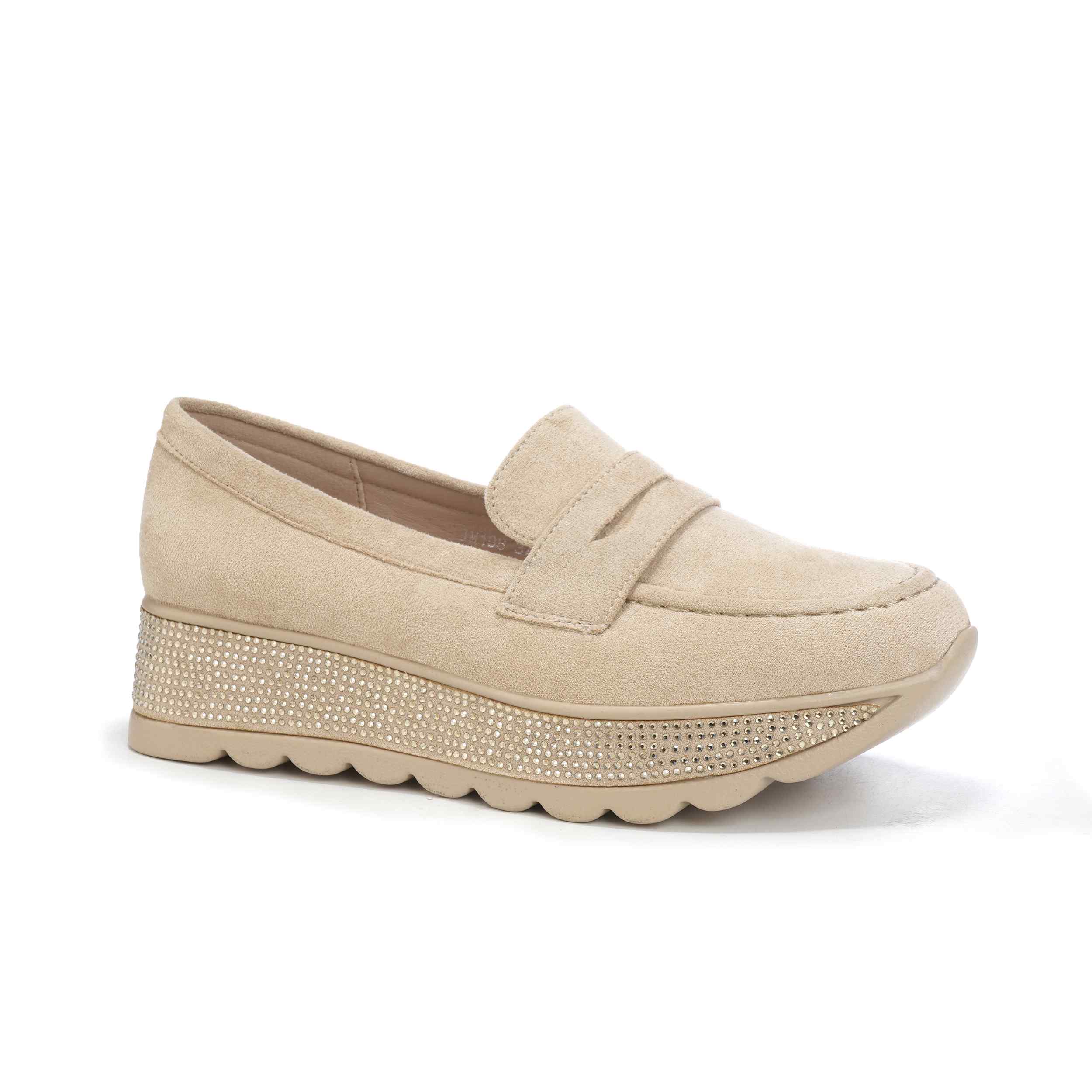 KËPUCA PER FEMRA JM198 BEIGE SUEDE      