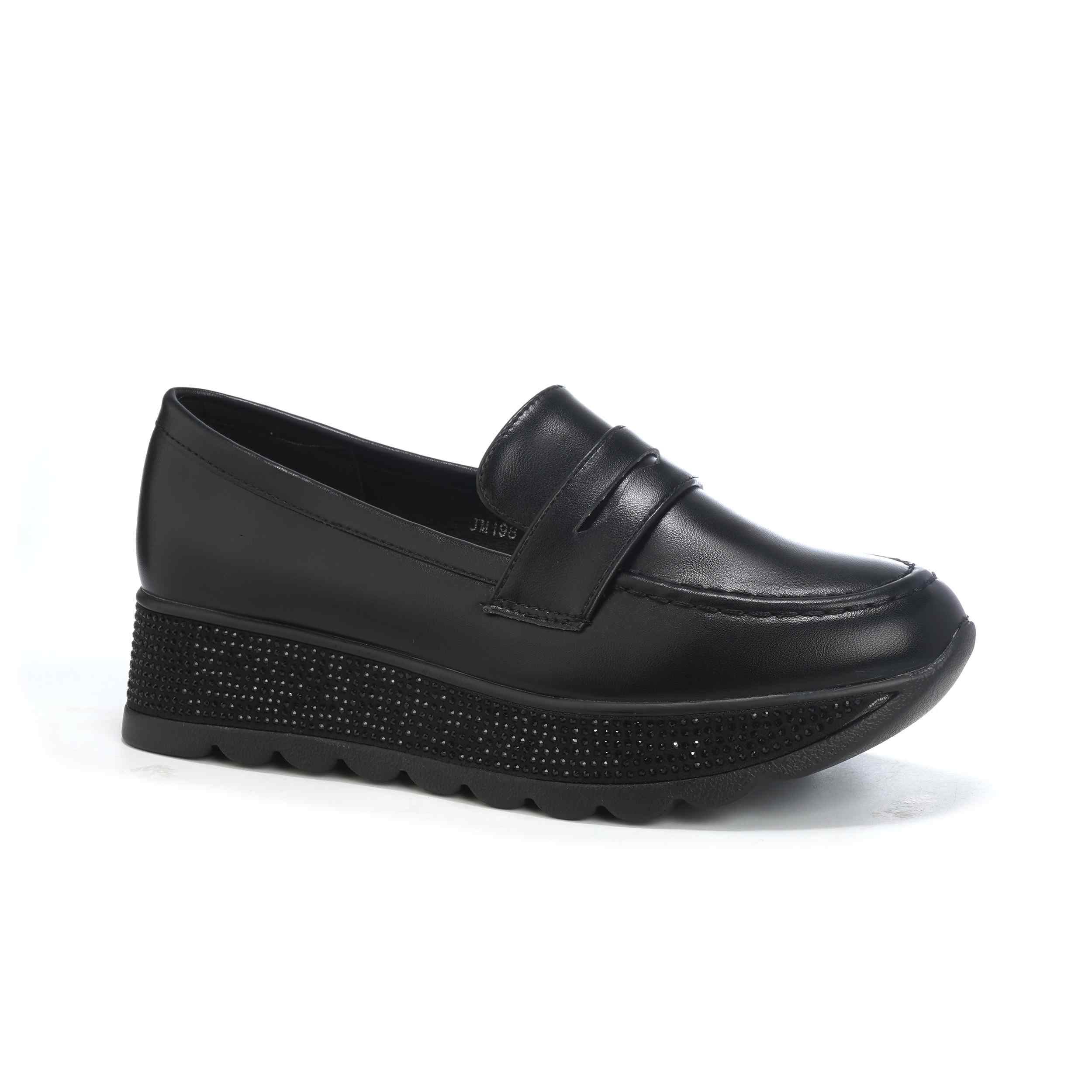 KËPUCA PER FEMRA JM198 BLACK PU         