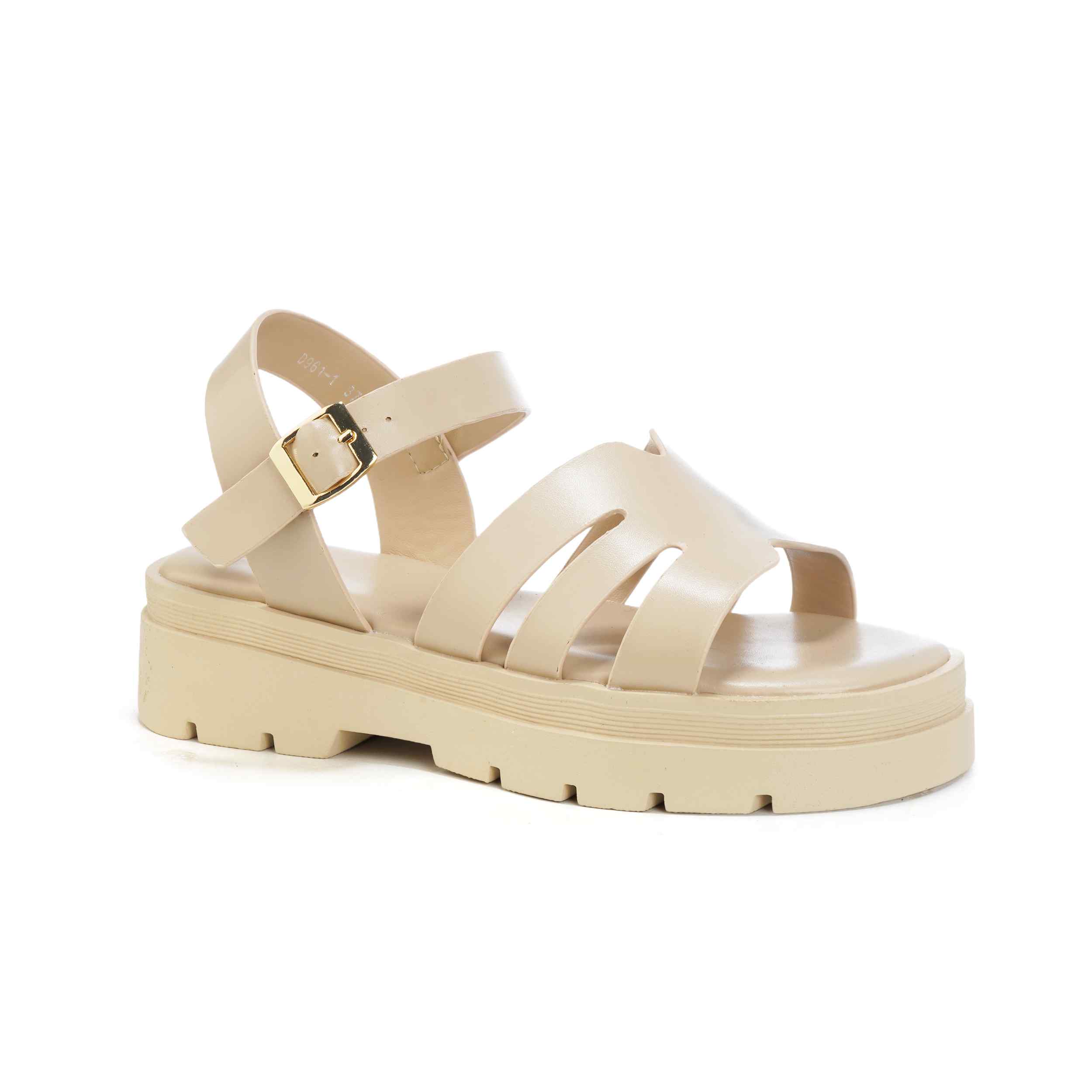 SANDALE PER FEMRA D961-1 BEIGE          