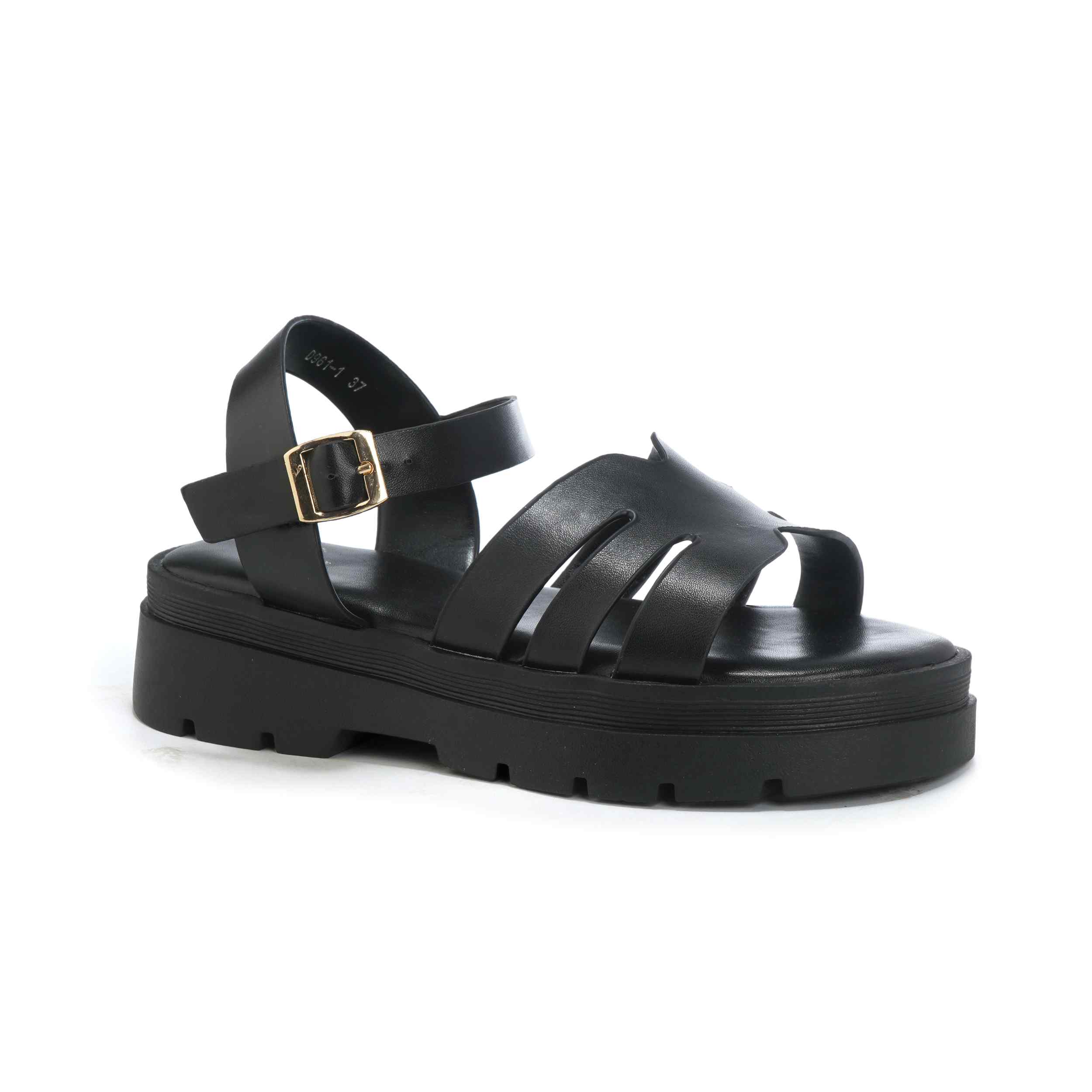 SANDALE PER FEMRA D961-1 BLACK          