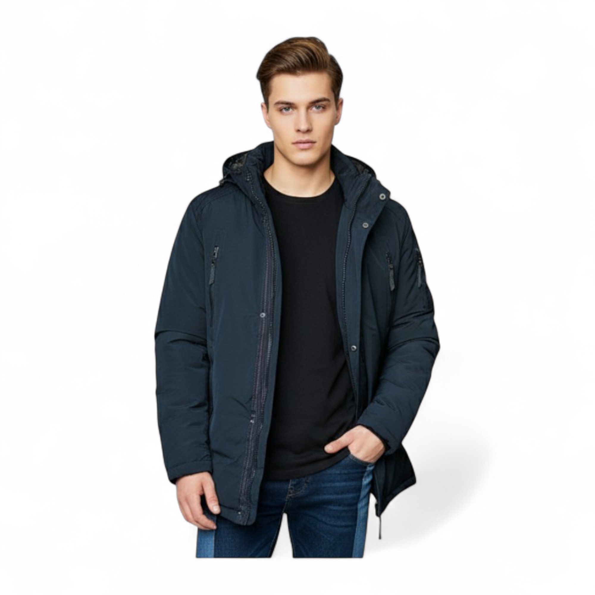 JAKNE PER MESHKUJ 3026-NAVY             