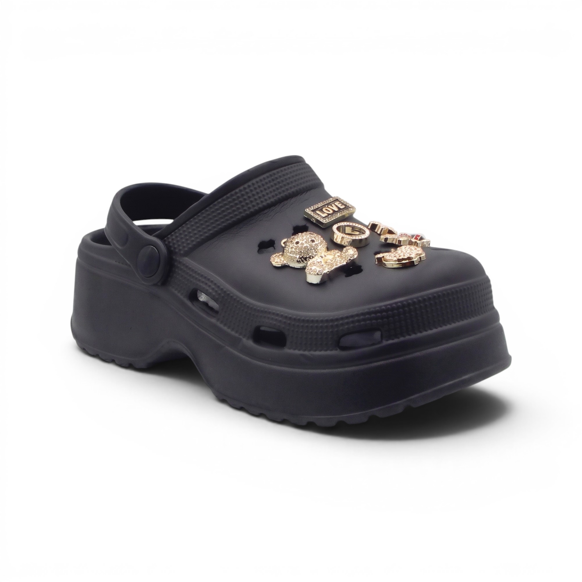 SANDALE PER FEMIJE KI200-BLACK          