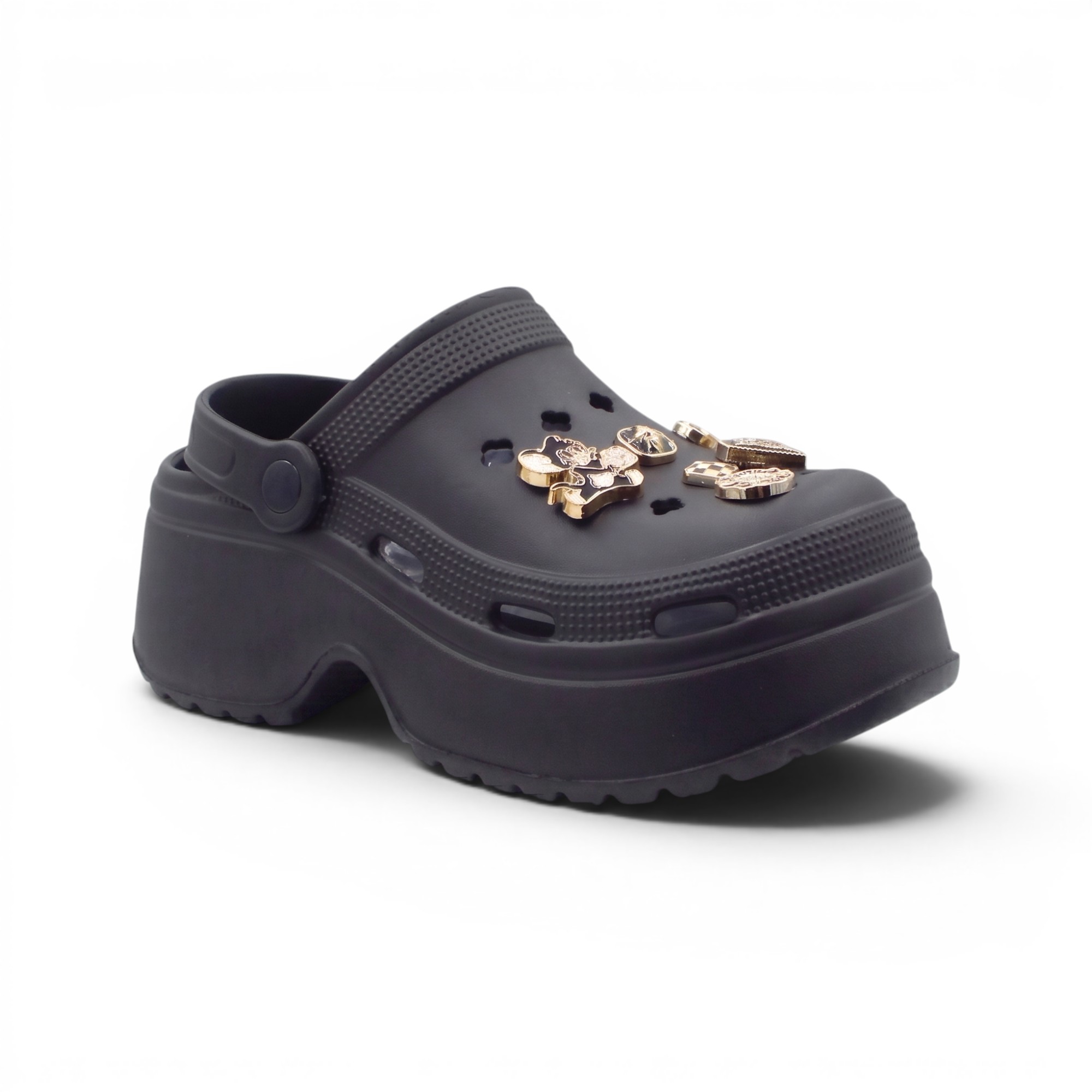 SANDALE PER FEMRA KU001-BLACK           